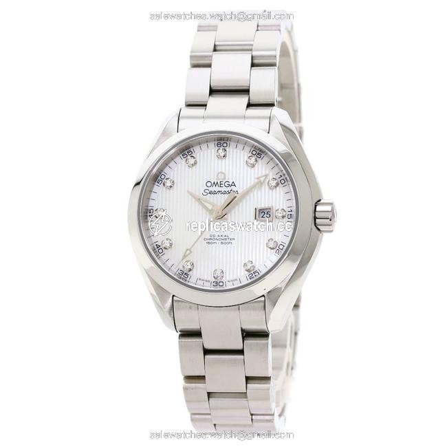 Omega 231.10.34.20.55.001 Seamaster Aqua Terra Stainless Steel Ss Ladies Watch Omega 231.10.34.20.55.001 Seamaster Aqua Terra Stainless Steel Ss Ladies Watch