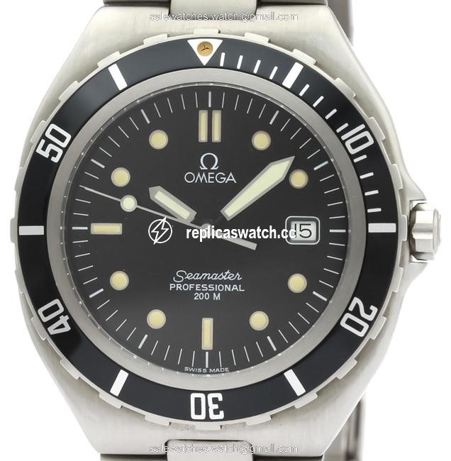 Omega Seamaster Quartz Stainless Steel Mens Sports 396.1062 Watch Omega Seamaster Quartz Stainless Steel Mens Sports 396.1062 Watch