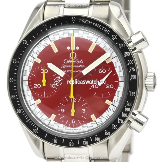 Omega Speedmaster Michael Schumacher Red Dial 3510.61 Watch Omega Speedmaster Michael Schumacher Red Dial 3510.61 Watch