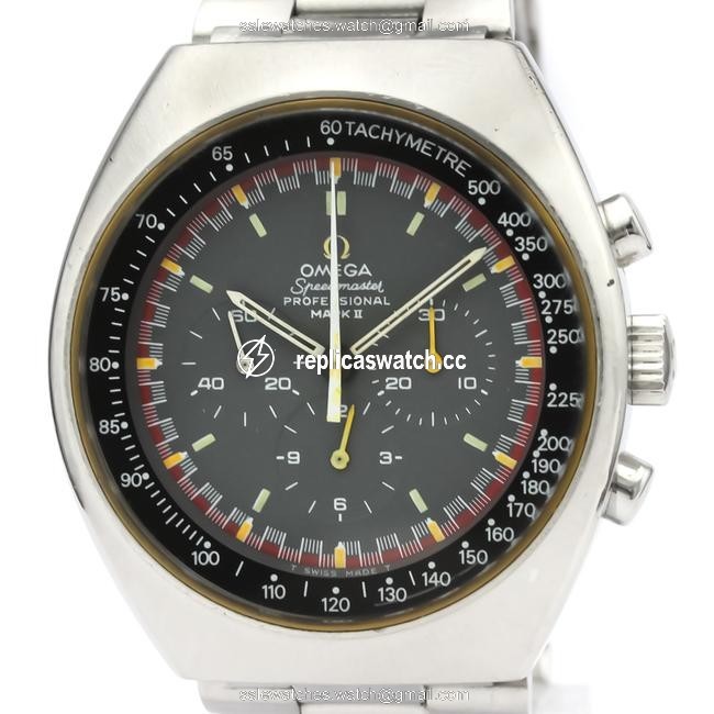 Omega Speedmaster Mechanical Stainless Steel Mens Sports 145.034 Watch Omega Speedmaster Mechanical Stainless Steel Mens Sports 145.034 Watch