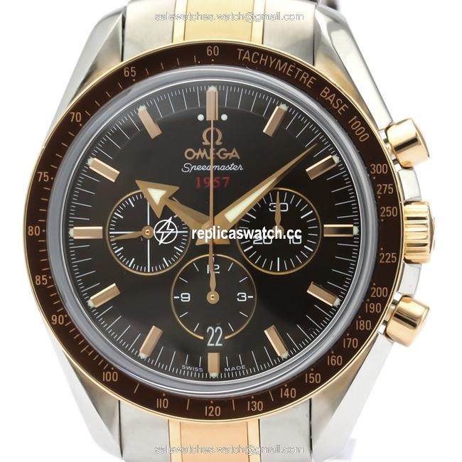 Omega Speedmaster Pink Gold (18k) Stainless Steel Mens Sports 321.90.42.50.13.001 Watch Omega Speedmaster Pink Gold (18k) Stainless Steel Mens Sports 321.90.42.50.13.001 Watch