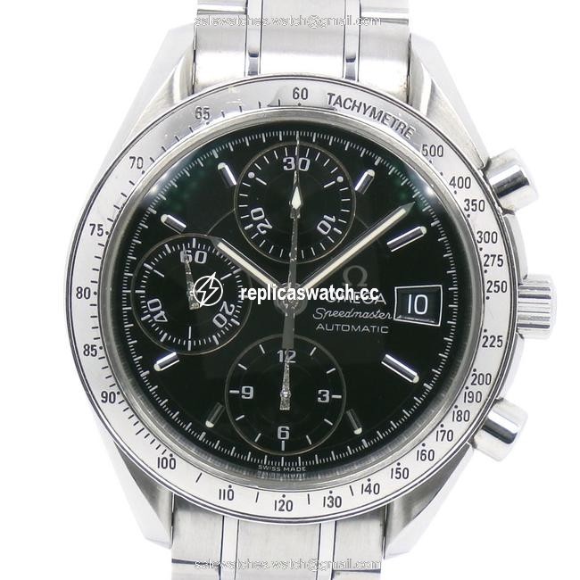 Omega Speedmaster 3513.50 Stainless Steel Self-winding Mens Black Dial Watch Omega Speedmaster 3513.50 Stainless Steel Self-winding Mens Black Dial Watch