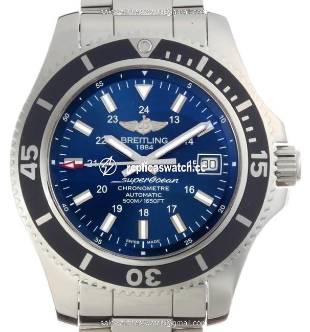 Breitling Super Ocean Ii 42 Mens A17365d1 C957 A17365 Stainless Steel Blue Dial Dh55289 Watch Breitling Super Ocean Ii 42 Mens A17365d1 C957 A17365 Stainless Steel Blue Dial Dh55289 Watch