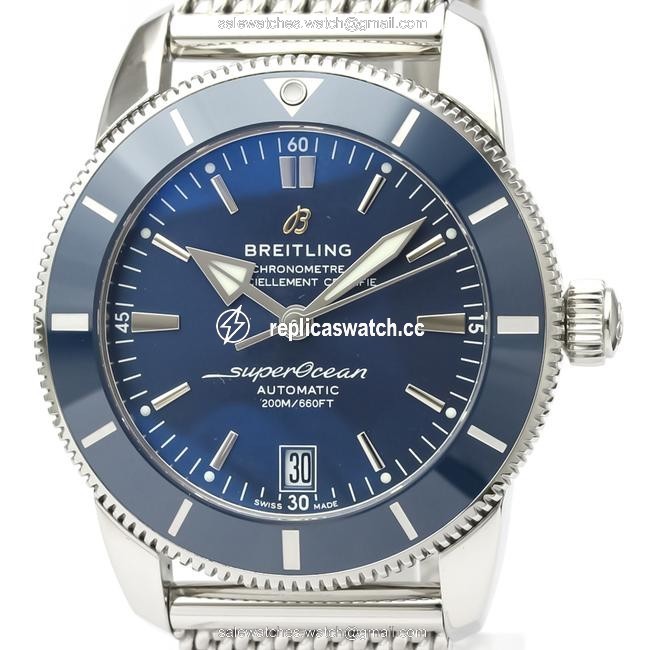 Breitling Superocean Stainless Steel Mens Sports Ab2010 Watch Breitling Superocean Stainless Steel Mens Sports Ab2010 Watch