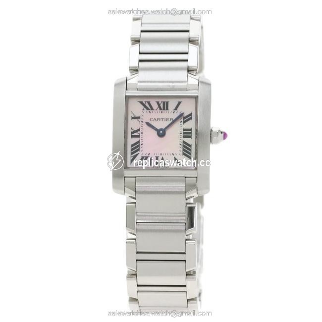 Cartier Wg51208q3 Tank Francaise Sm Stainless Steel Ladies Watch Cartier Wg51208q3 Tank Francaise Sm Stainless Steel Ladies Watch