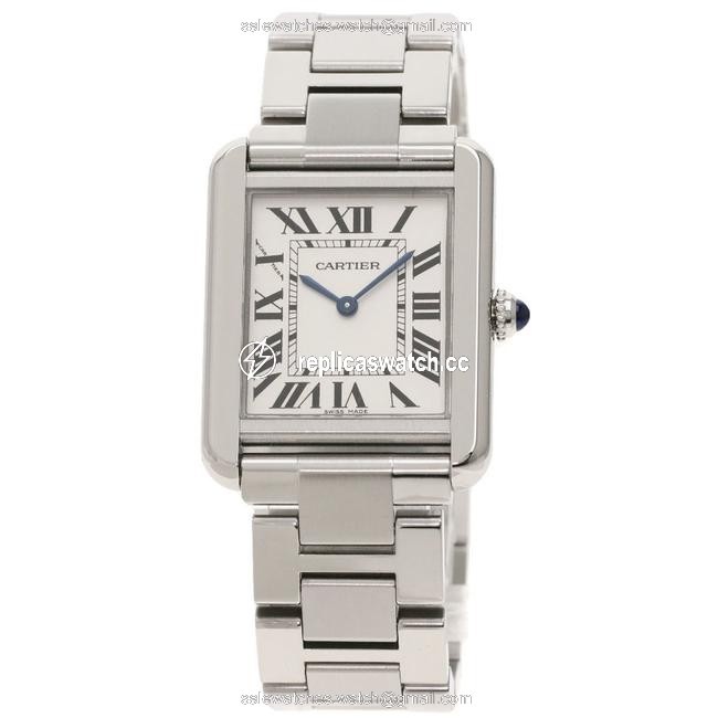 Cartier W5200013 Tank Solo Sm Stainless Steel Ladies Watch Cartier W5200013 Tank Solo Sm Stainless Steel Ladies Watch