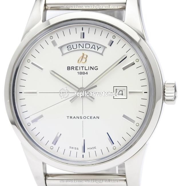 Breitling Transocean Chronograph Steel A45310 Watch Breitling Transocean Chronograph Steel A45310 Watch