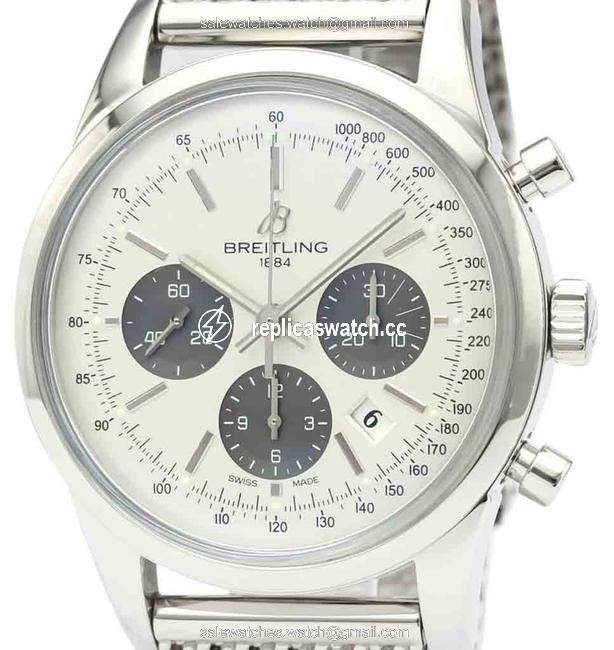 Breitling Transocean Stainless Steel Mens Sports Ab0152 Watch Breitling Transocean Stainless Steel Mens Sports Ab0152 Watch
