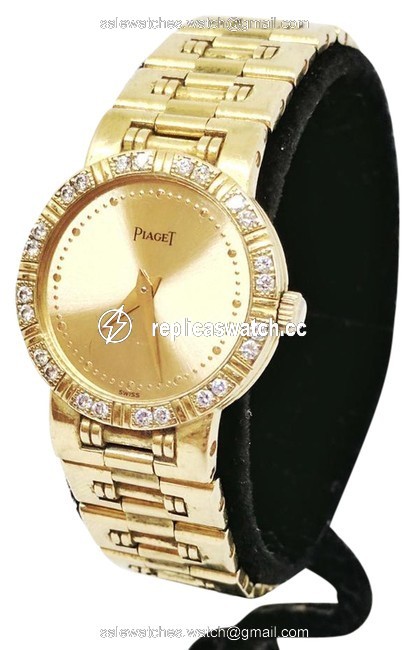 Piaget Dancer Champaign Color Face 18k Yellow Gold Watch Piaget Dancer Champaign Color Face 18k Yellow Gold Watch