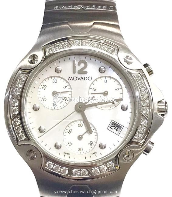 Movado Great Condition Sports Edition Stainless Steel Wristwatch Watch Movado Great Condition Sports Edition Stainless Steel Wristwatch Watch