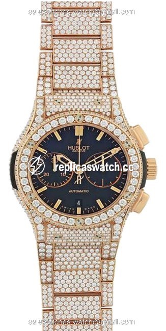 Hublot Rose Gold Classic Fusion 45mm 18k 521.ox.1180.rx Watch Hublot Rose Gold Classic Fusion 45mm 18k 521.ox.1180.rx Watch