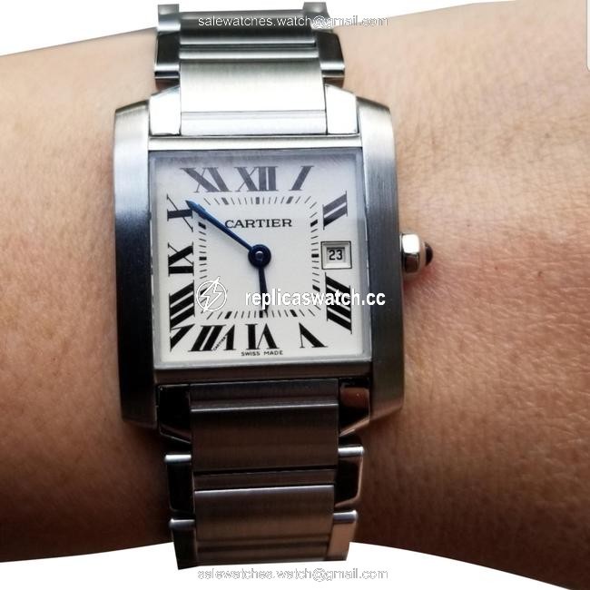 Cartier Silver Meduim Tank Watch Cartier Silver Meduim Tank Watch