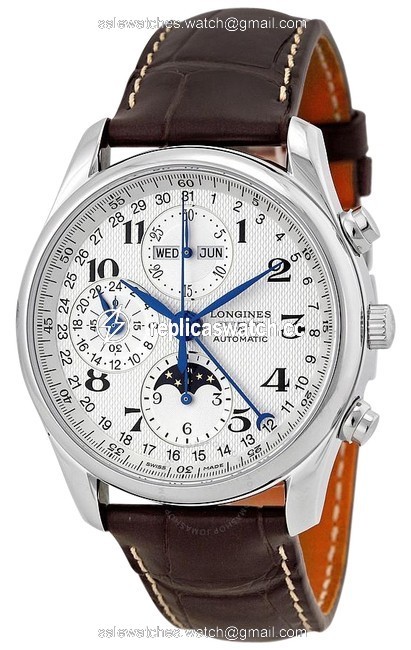 Longines Brown Master Collections Moonphase L2.673.4.78.3 Watch Longines Brown Master Collections Moonphase L2.673.4.78.3 Watch