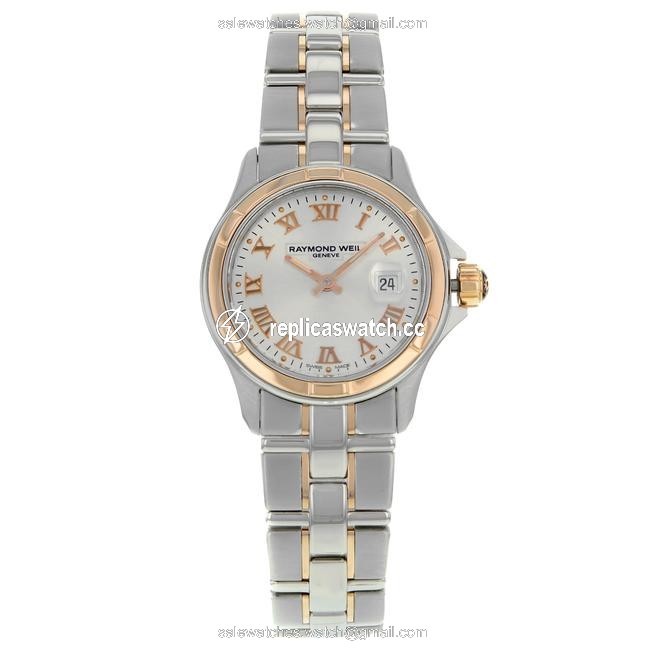 Raymond Weil Steel 18k Gold Parsifal Silver Dial Ladies 9460-sg5-00658 Watch Raymond Weil Steel 18k Gold Parsifal Silver Dial Ladies 9460-sg5-00658 Watch