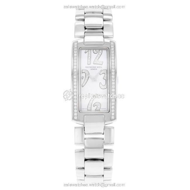 Raymond Weil Stainless Steel Diamonds Quartz Ladies 1500-st2-05383 Watch Raymond Weil Stainless Steel Diamonds Quartz Ladies 1500-st2-05383 Watch
