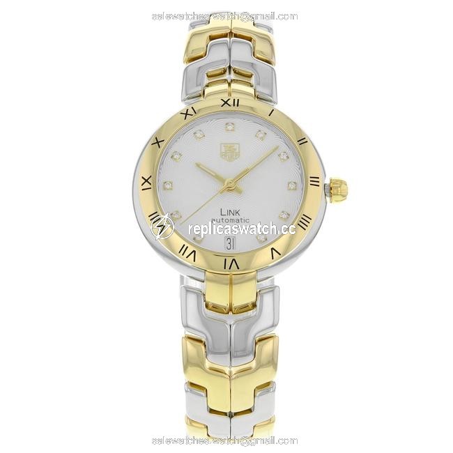 TAG Heuer Two Tone Link Steel Gold Swiss Ladies Wat2350.bb0957 Watch TAG Heuer Two Tone Link Steel Gold Swiss Ladies Wat2350.bb0957 Watch