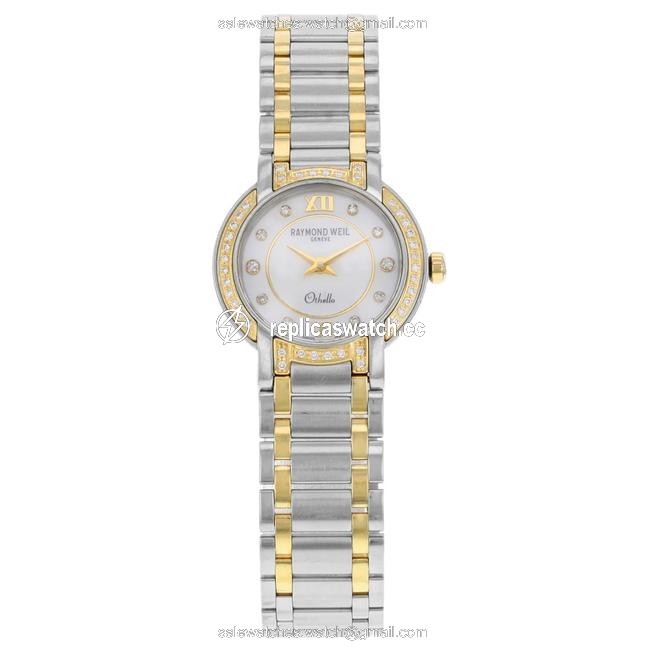 Raymond Weil Cream Othello Steel Diamonds Quartz Ladies 2320-sts-00985 Watch Raymond Weil Cream Othello Steel Diamonds Quartz Ladies 2320-sts-00985 Watch