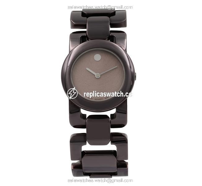 Movado Stainless Steel Luma 0606573 Pvd Coated Quartz Ladies Watch Movado Stainless Steel Luma 0606573 Pvd Coated Quartz Ladies Watch