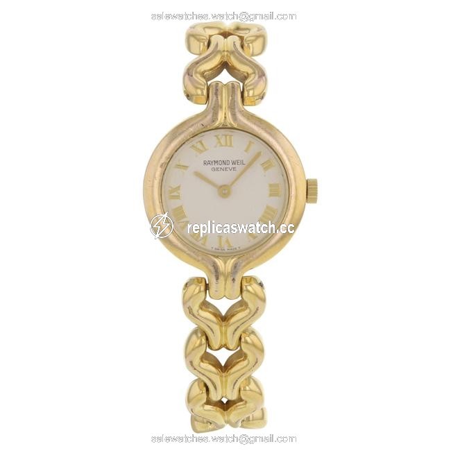 Raymond Weil Beige 5878 Gold Plated Stainless Steel Quartz Womens Watch Raymond Weil Beige 5878 Gold Plated Stainless Steel Quartz Womens Watch