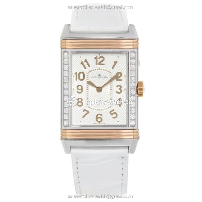 Jaeger-LeCoultre Gold Grande Reverso Ultra Thin Diamonds Ladies Q3224420 Watch Jaeger-LeCoultre Gold Grande Reverso Ultra Thin Diamonds Ladies Q3224420 Watch