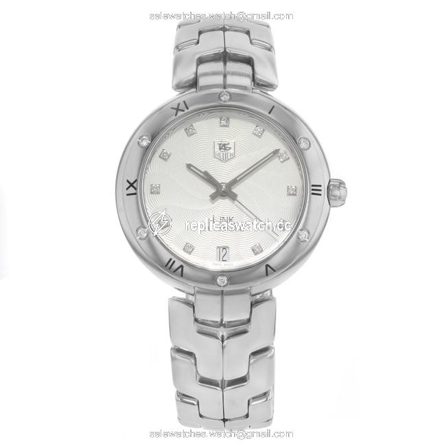 TAG Heuer Silver Steel Diamonds Ladies Wat2312.ba0956 Watch TAG Heuer Silver Steel Diamonds Ladies Wat2312.ba0956 Watch