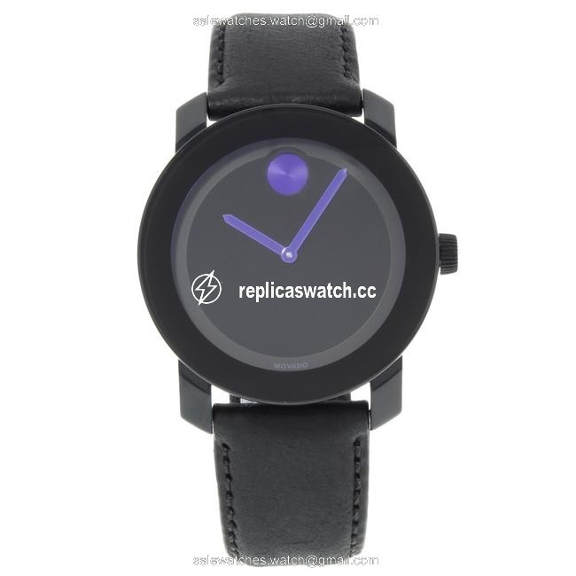 Movado Black Bold Blue Accents Steel Plastic Quartz Unisex 3600479 Watch Movado Black Bold Blue Accents Steel Plastic Quartz Unisex 3600479 Watch