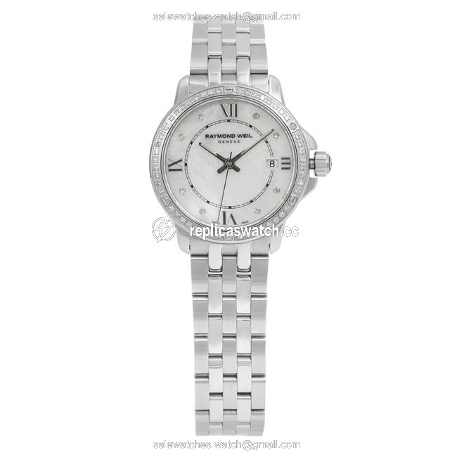 Raymond Weil Mother Of Pearl Tango Steel Diamonds Quartz Ladies 5391-sts-00995 Watch Raymond Weil Mother Of Pearl Tango Steel Diamonds Quartz Ladies 5391-sts-00995 Watch