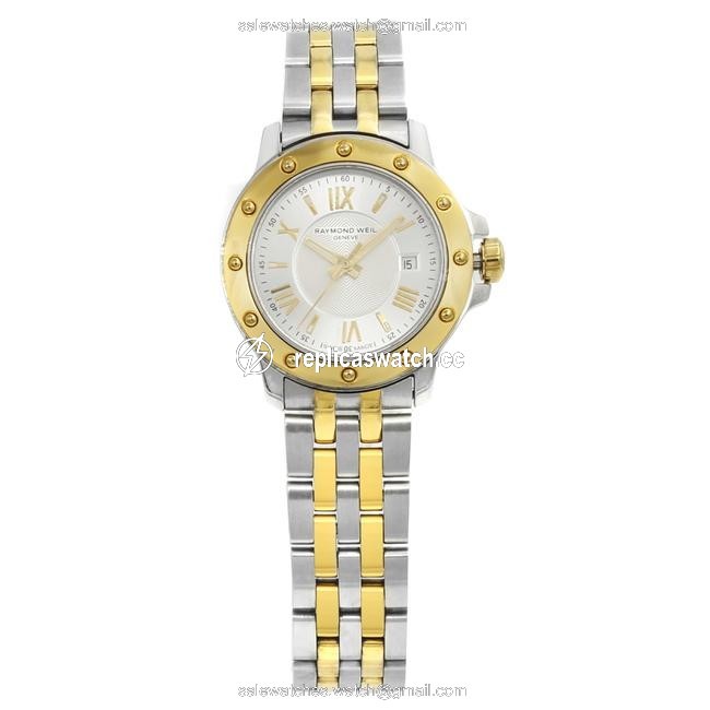 Raymond Weil Two Tone Tango Steel Silver Dial Quartz Ladies 5399-stp-00657 Watch Raymond Weil Two Tone Tango Steel Silver Dial Quartz Ladies 5399-stp-00657 Watch