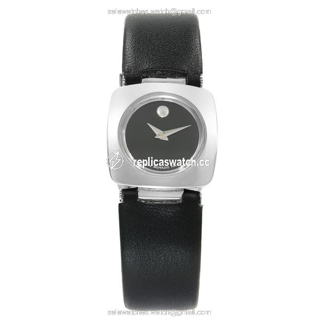 Movado Black Dolca Museum Dial Steel Quartz Ladies 84.a1.1310 Watch Movado Black Dolca Museum Dial Steel Quartz Ladies 84.a1.1310 Watch