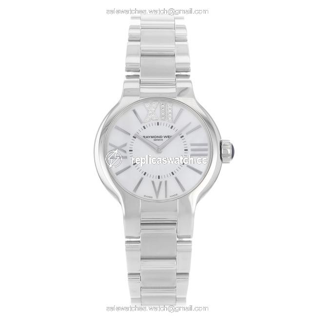 Raymond Weil Stainless Steel Noemia 5932-st-00917 Quartz Ladies Watch Raymond Weil Stainless Steel Noemia 5932-st-00917 Quartz Ladies Watch
