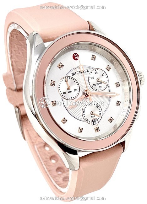 Michele Misty Rose Cape Stainless Topaz Mww27e000005 Watch Michele Misty Rose Cape Stainless Topaz Mww27e000005 Watch