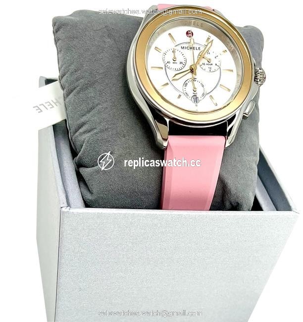 Michele Pink/Gold-tone Cape Stainless Mww27e000016 Watch Michele Pink/Gold-tone Cape Stainless Mww27e000016 Watch