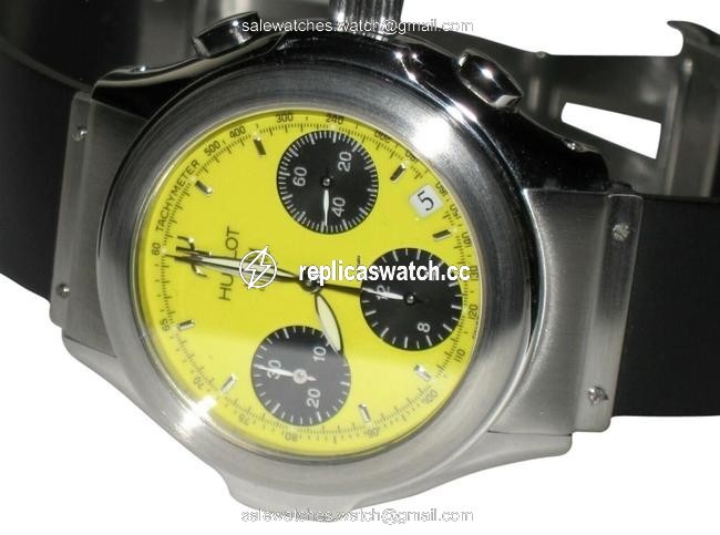 Hublot Bang Mdm Chronograph Stainless Steel Watch Hublot Bang Mdm Chronograph Stainless Steel Watch