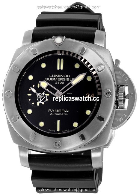 Panerai Black Luminor Submersible 1950 Titanium Pam00364 Special Edition Watch Panerai Black Luminor Submersible 1950 Titanium Pam00364 Special Edition Watch