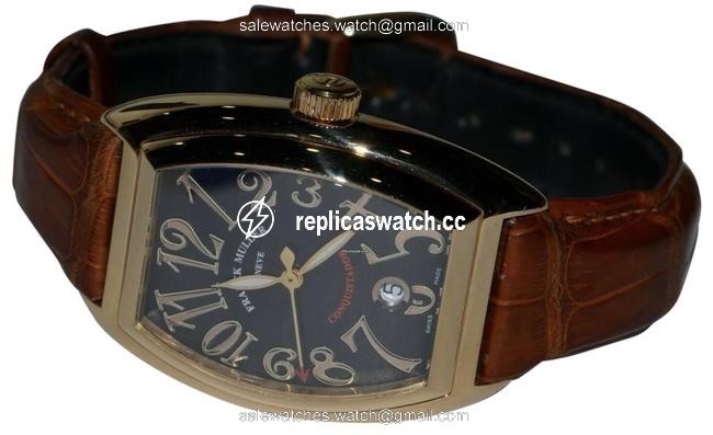 Franck Muller Conquistador 18k Solid Gold Watch Franck Muller Conquistador 18k Solid Gold Watch