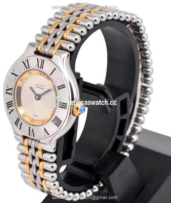 Cartier Silver Must De 21 1340 Watch Cartier Silver Must De 21 1340 Watch