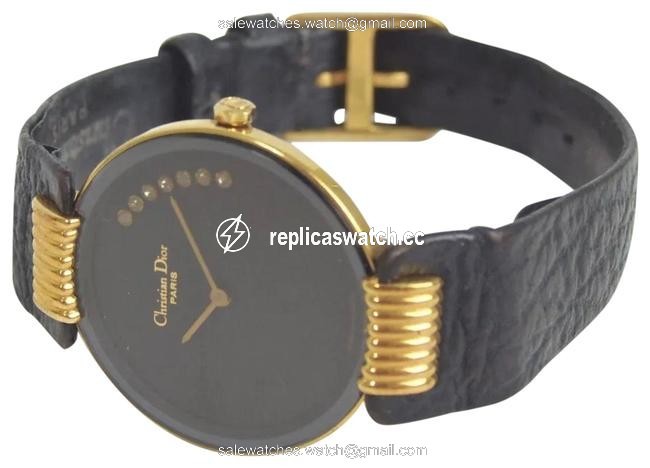Dior Crystal Black Ladies Watch Dior Crystal Black Ladies Watch
