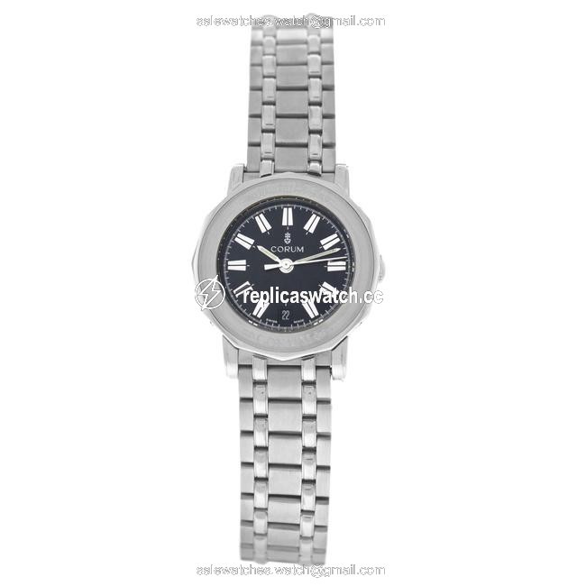 Corum Silver Ladies Admirals Cup 39.130.20 Steel 26mm Watch Corum Silver Ladies Admirals Cup 39.130.20 Steel 26mm Watch