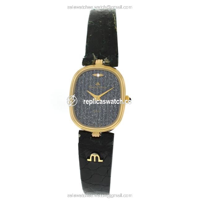 Maurice Lacroix Yellow Gold Silver Ladies 32912 Steel Quartz 20mm Diamond Watch Maurice Lacroix Yellow Gold Silver Ladies 32912 Steel Quartz 20mm Diamond Watch