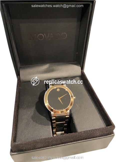 Movado Black/Gold/Silver 081201038 Watch Movado Black/Gold/Silver 081201038 Watch