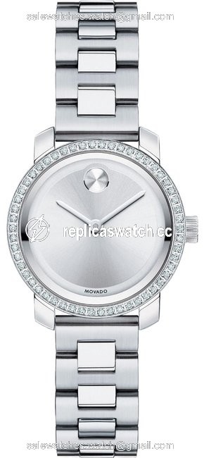 Movado Silver Stainless Diamond Dial 3600214 Watch Movado Silver Stainless Diamond Dial 3600214 Watch