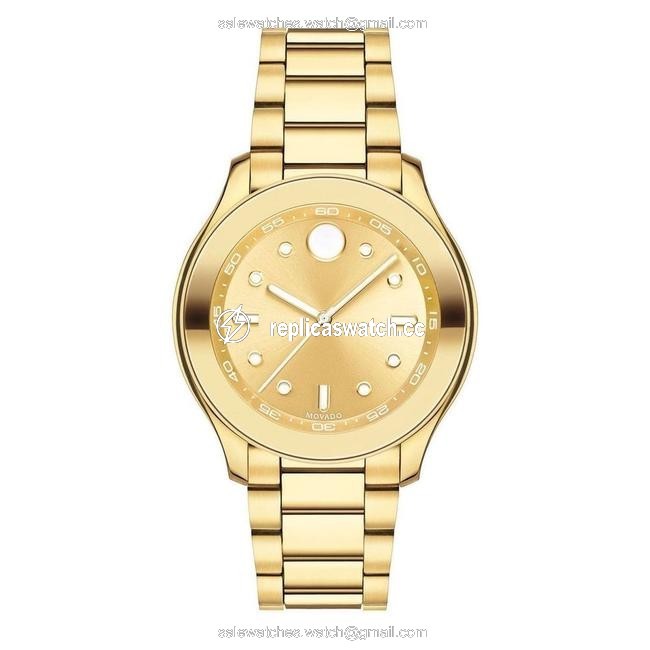 Movado Yellow Gold Womens Dial Ion-plated 3600416 Watch Movado Yellow Gold Womens Dial Ion-plated 3600416 Watch