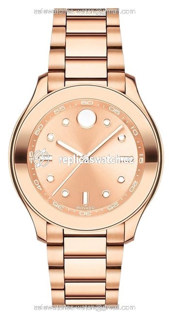 Movado Rose Gold Womens Dial 3600417 Watch Movado Rose Gold Womens Dial 3600417 Watch