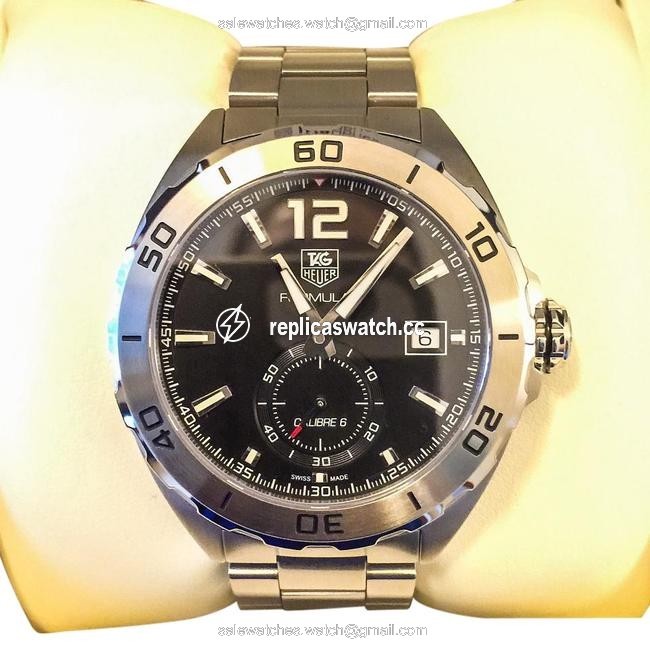 TAG Heuer Black Dial Sapphire Crystal Formula 1 Calibre 6 (Waz2110.ba0875) Watch TAG Heuer Black Dial Sapphire Crystal Formula 1 Calibre 6 (Waz2110.ba0875) Watch