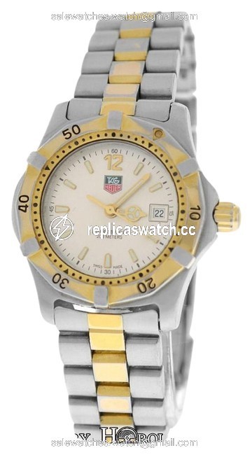 TAG Heuer Ladies Professional Wk1320-0 Date 200m Steel 28mm Quartz Watch TAG Heuer Ladies Professional Wk1320-0 Date 200m Steel 28mm Quartz Watch