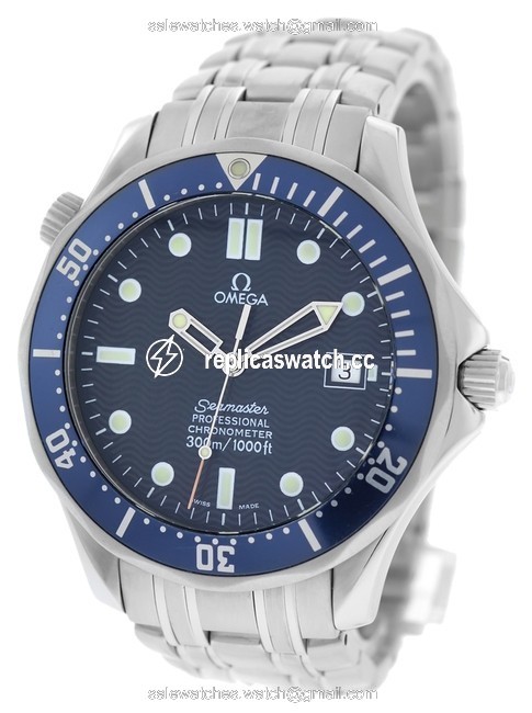 Omega Seamaster 2531.80 Divers 300m Blue Wave Bond Watch Omega Seamaster 2531.80 Divers 300m Blue Wave Bond Watch