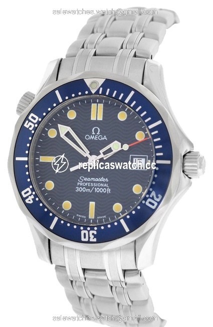Omega Seamaster 2561.80 Diver 300m Date 36mm Bond Quartz Watch Omega Seamaster 2561.80 Diver 300m Date 36mm Bond Quartz Watch
