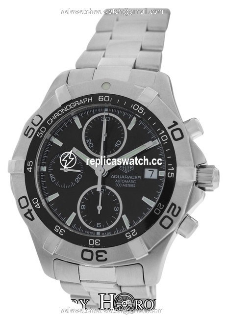 TAG Heuer Mens Aquaracer Caf2110 Chronograph Date Watch TAG Heuer Mens Aquaracer Caf2110 Chronograph Date Watch