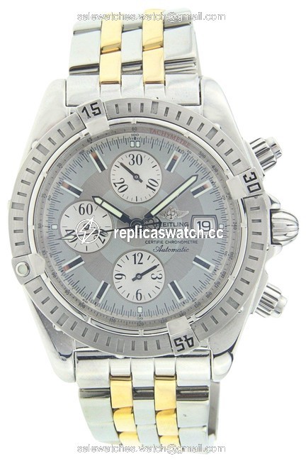 Breitling Stainless Steel Chronomat Evolution Watch Breitling Stainless Steel Chronomat Evolution Watch