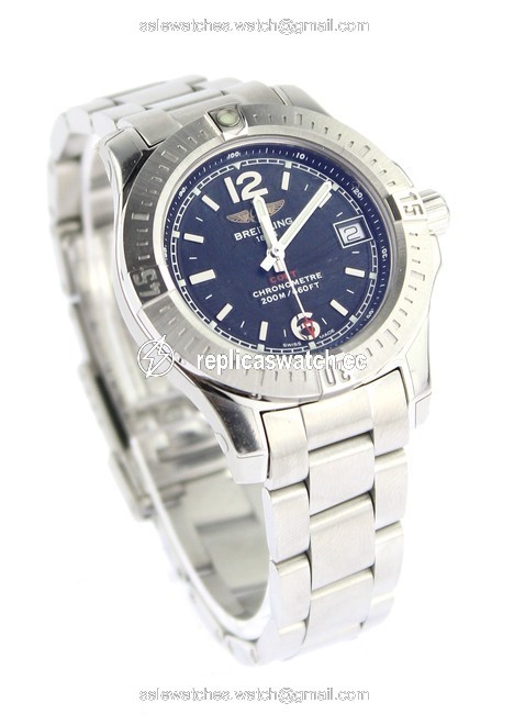 Breitling Silver Colt Lady Watch Breitling Silver Colt Lady Watch
